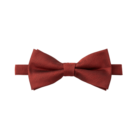 Terracotta Textured Bow Tie