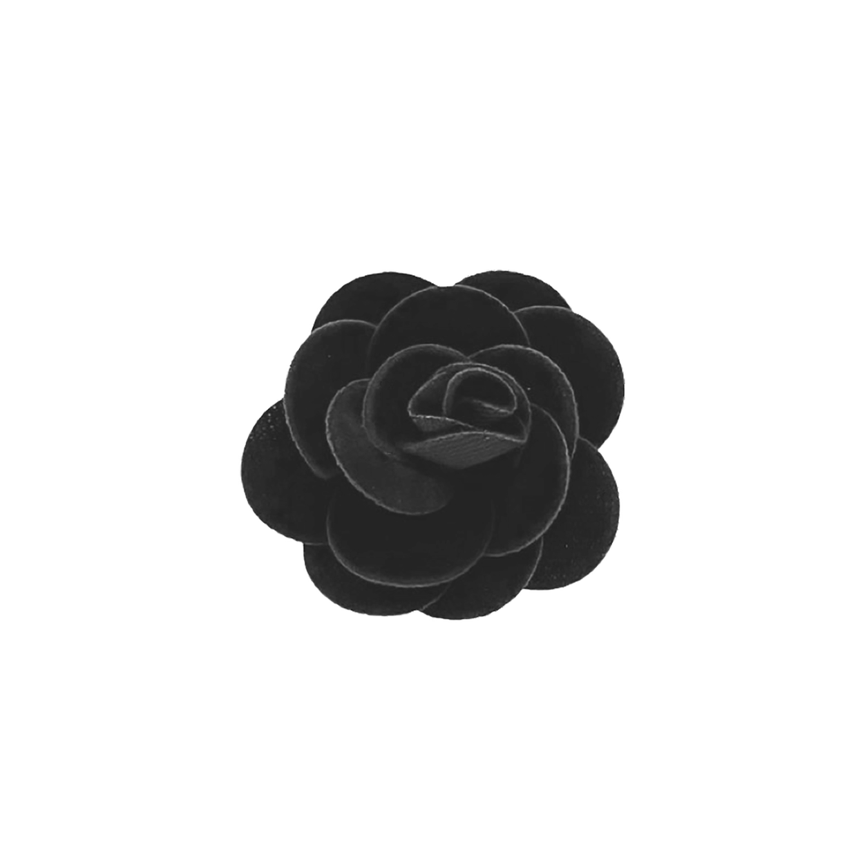 Black Rose Lapel Pin image number null