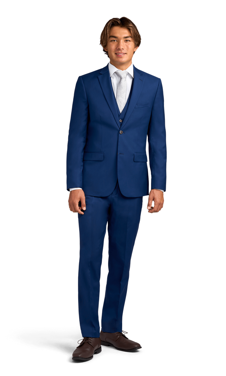 Cobalt Blue Stretch Suit Separates