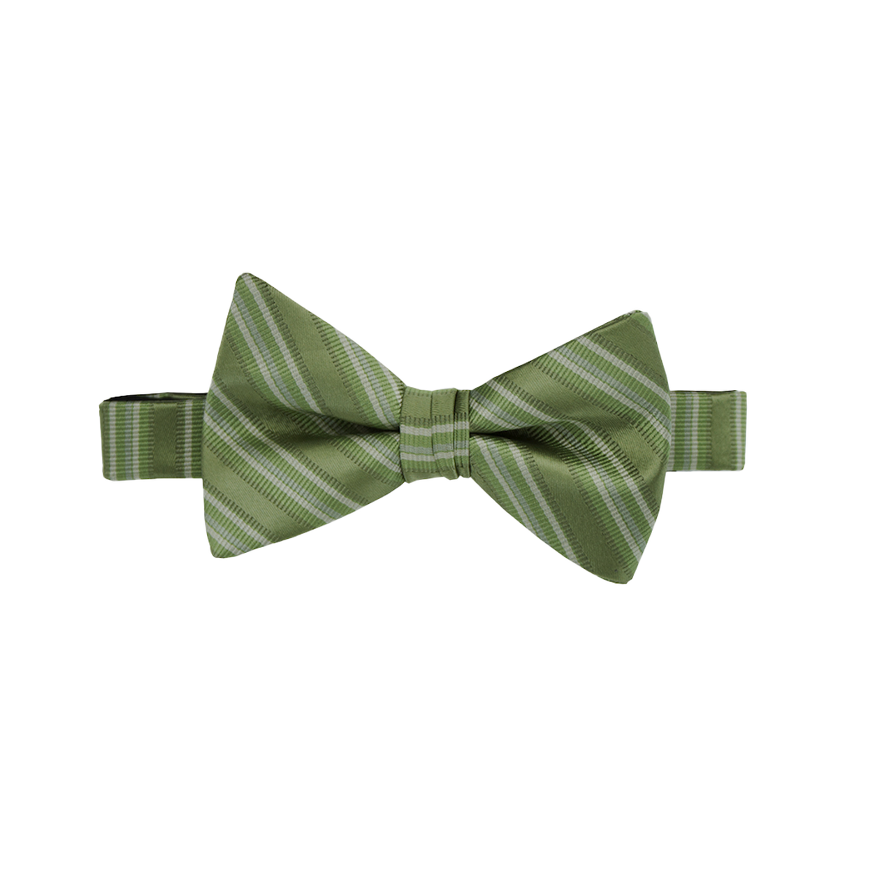 Clover Striped Silk Necktie Clover Striped Silk Necktie
