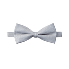 Grey Textured Bow Tie
