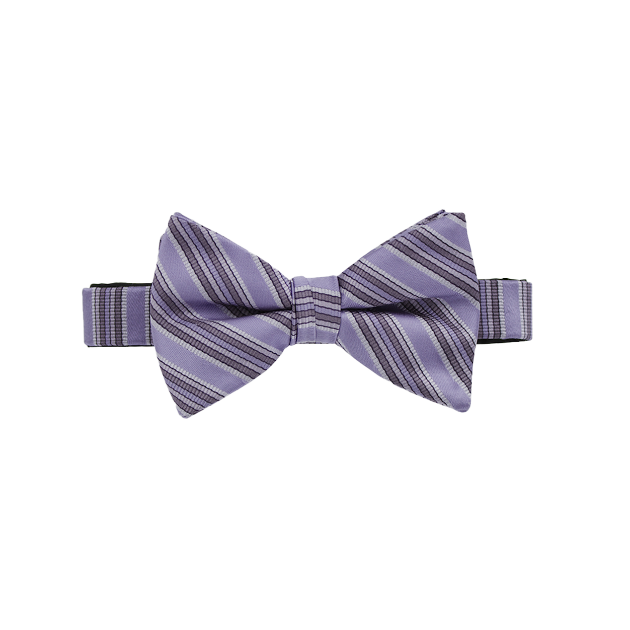 Freesia Striped Satin Bow Tie Freesia Striped Satin Bow Tie