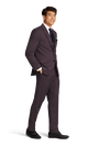 Eggplant Stretch Suit Separates