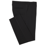 Black Slim Fit Tuxedo Pants image number 1