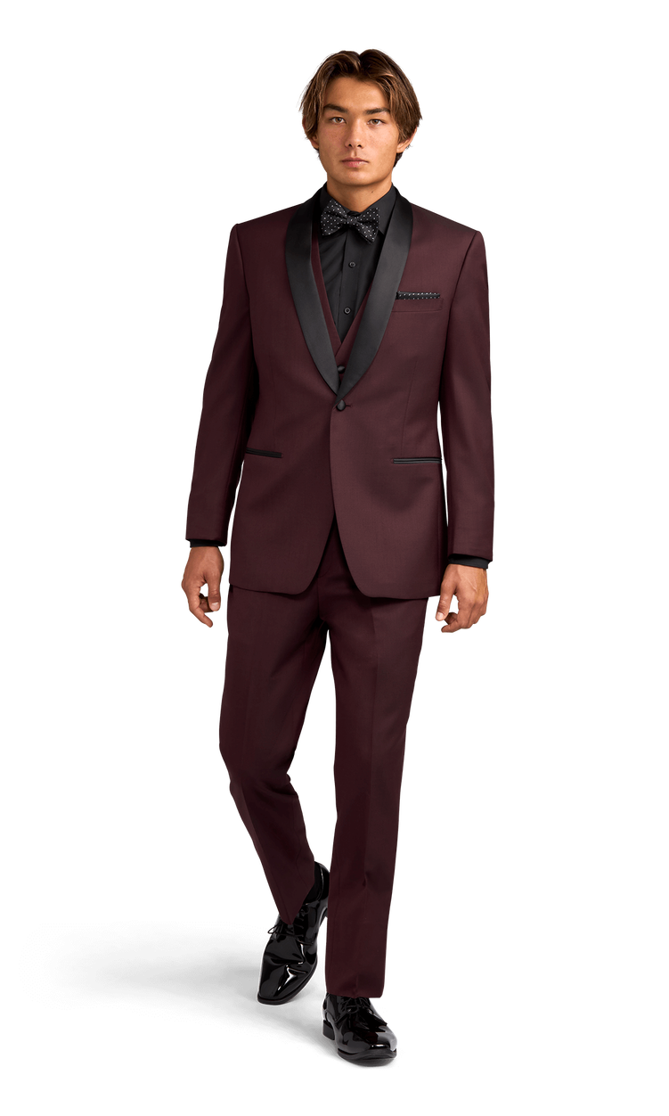 Burgundy Camden Tuxedo
