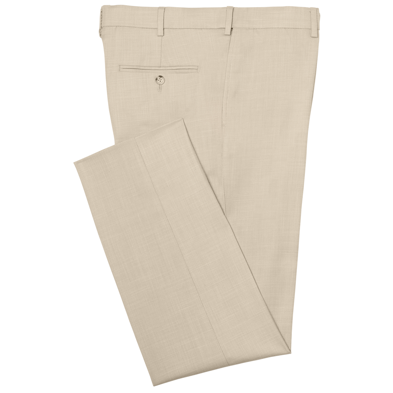 Tan Stretch Suit Separates Pants