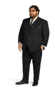 Black Performance Fabric Suit image number 5