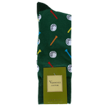 Green Golf Socks image number 1