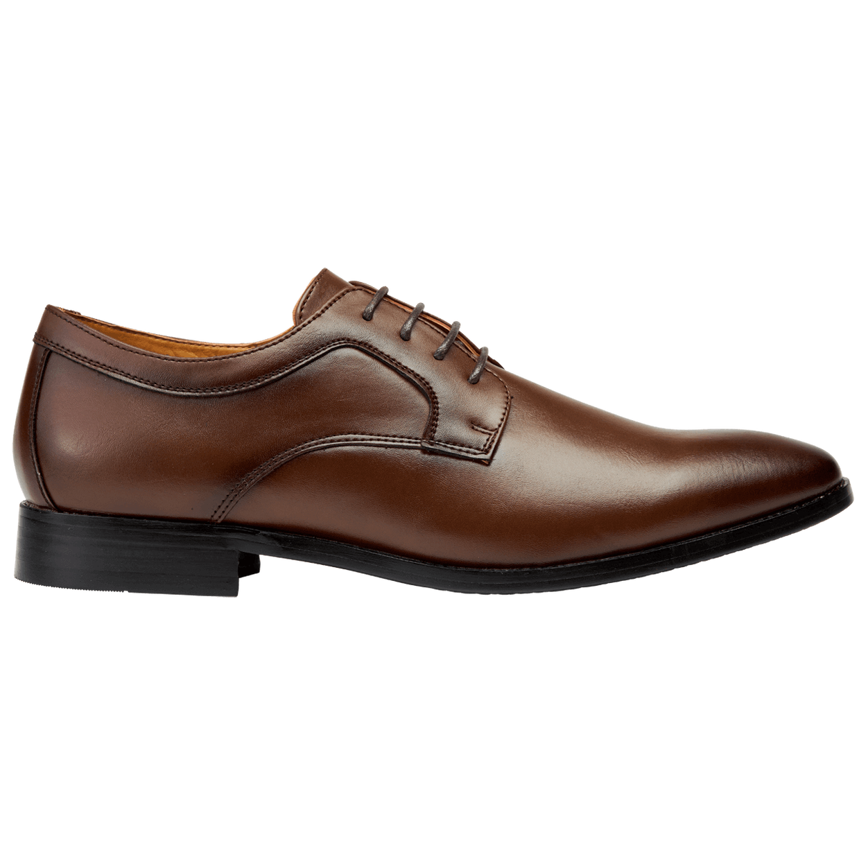 Brown Lace Up Suit Shoe image number 1