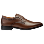 Brown Lace Up Suit Shoe image number 1