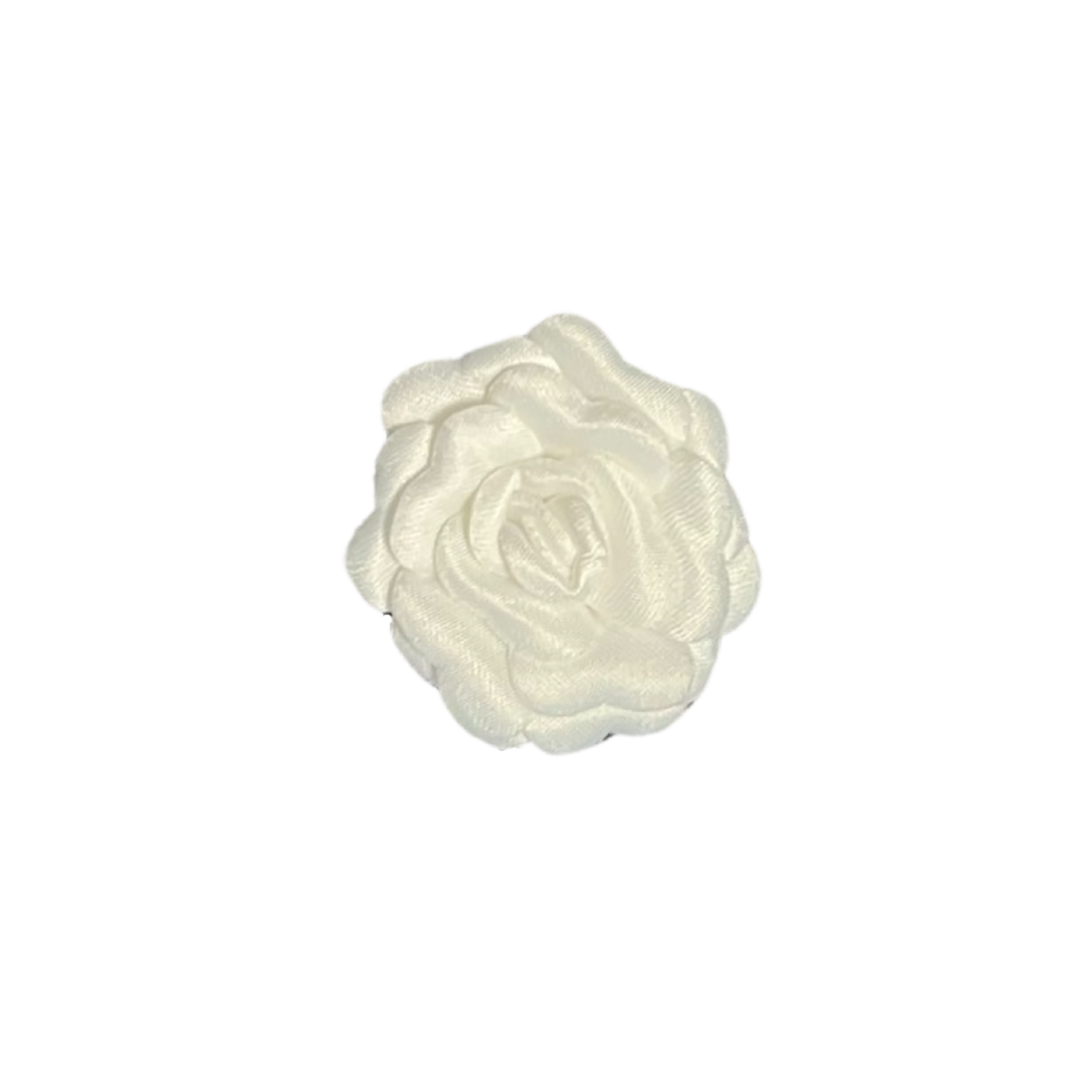 White Rose Lapel Pin