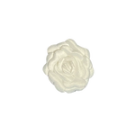 White Rose Lapel Pin