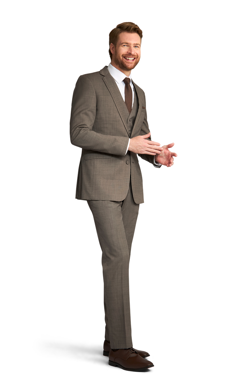 Cafe Brown Suit image number 4
