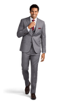 Grey Stretch Suit Separates