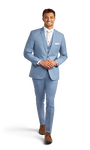 Light Blue Verona Suit  image number 1