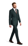Dark Green Venice Suit  image number 4