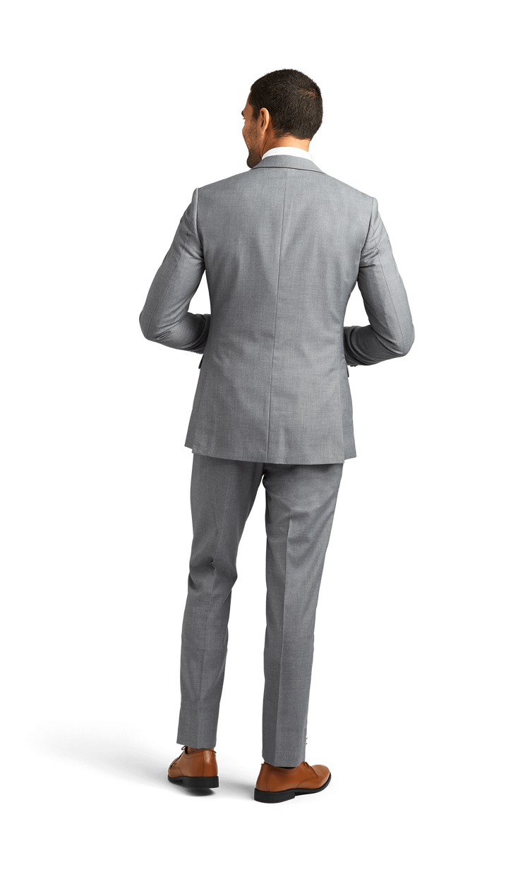 Grey Stretch Suit Separates image number 3