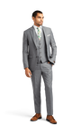 Grey Stretch Suit Separates image number 1