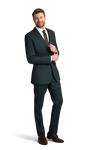 Dark Green Venice Suit  image number 2