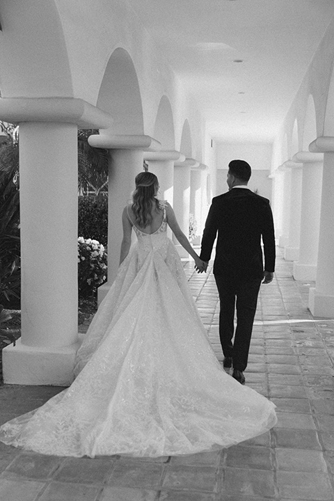 couple at reception