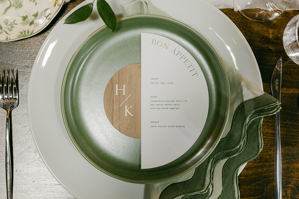 Wedding table decor