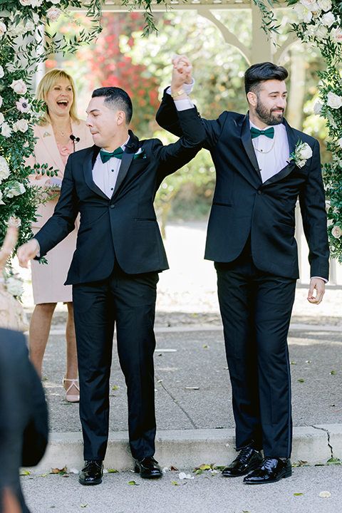Ceremony groom shot