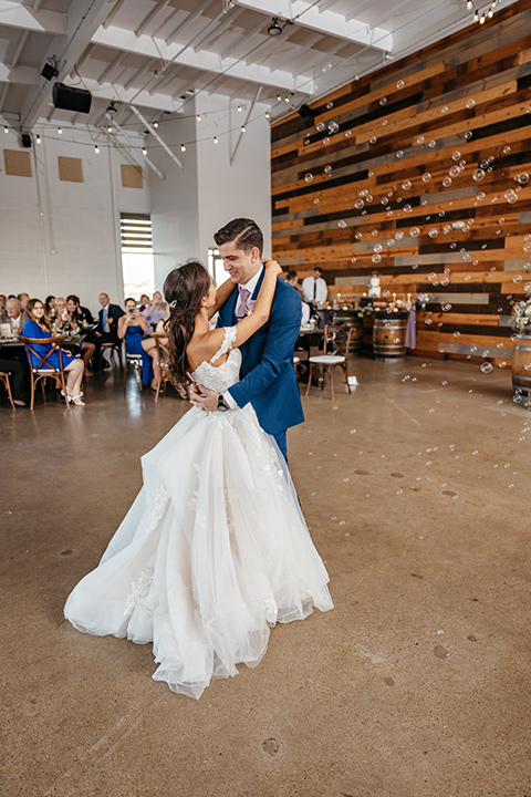couple at their first dance
