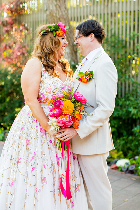 Couple embracing