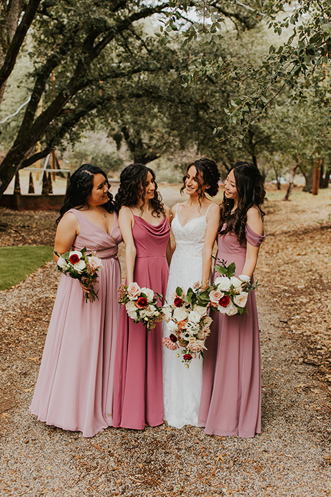 bridesmaid dresses brandon fl The Lily mauve satin bridesmaid dress
