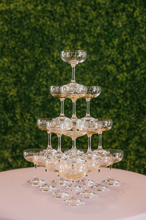 Champagne tower