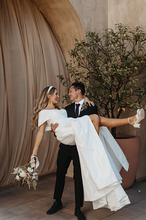couple at reception