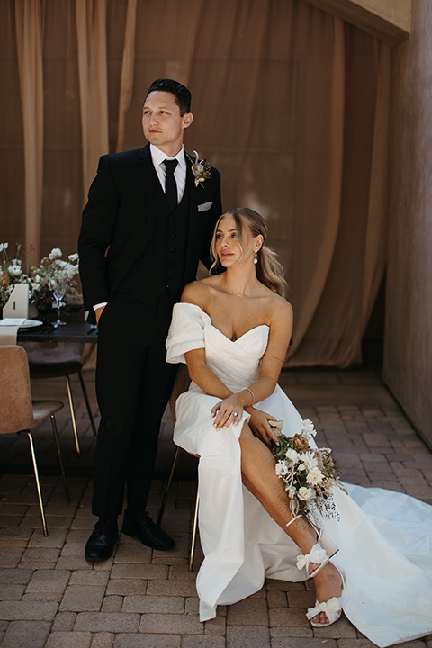 couple at reception