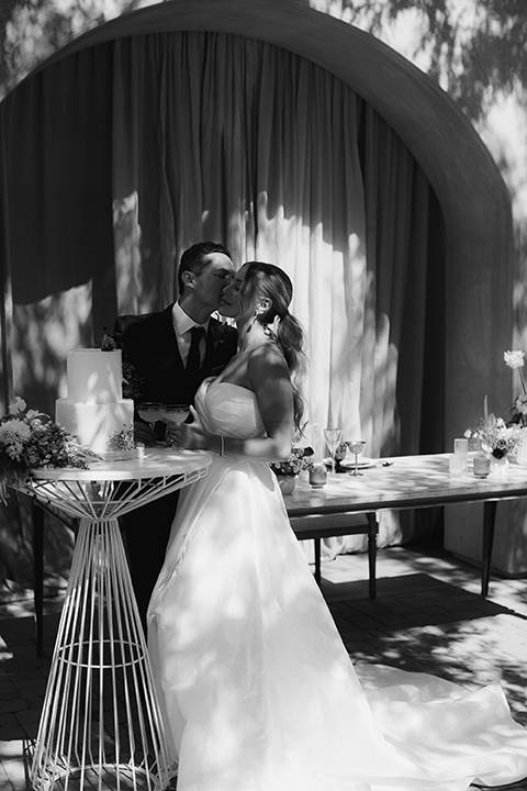 couple at reception