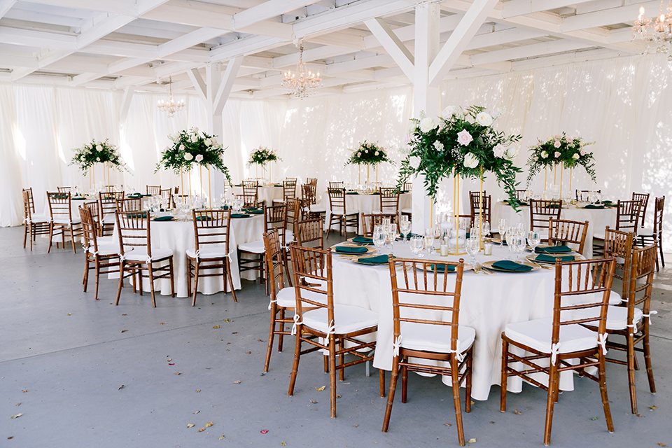 Reception table design