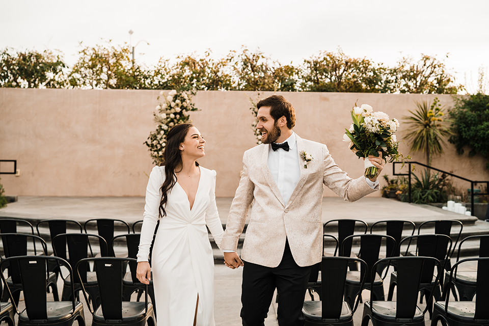 Walking down the aisle