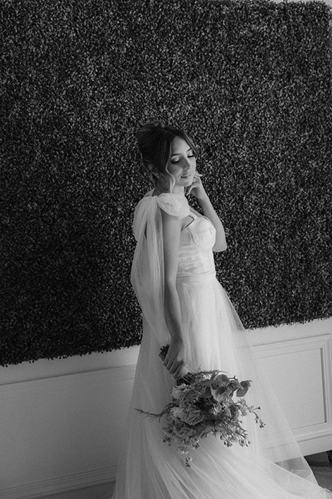 Bride solo portrait