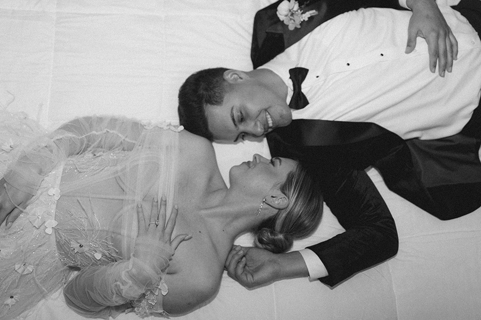 couple at reception