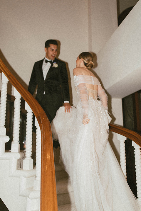 couple at reception