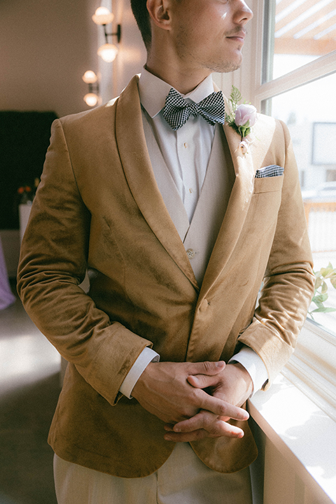Groom solo portrait