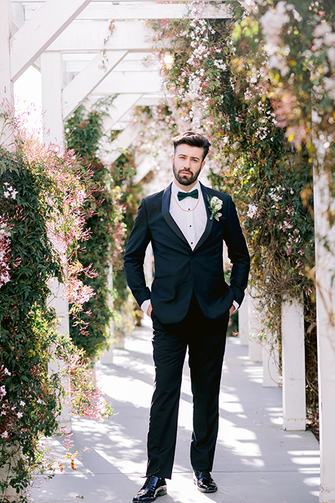 Solo groom shot