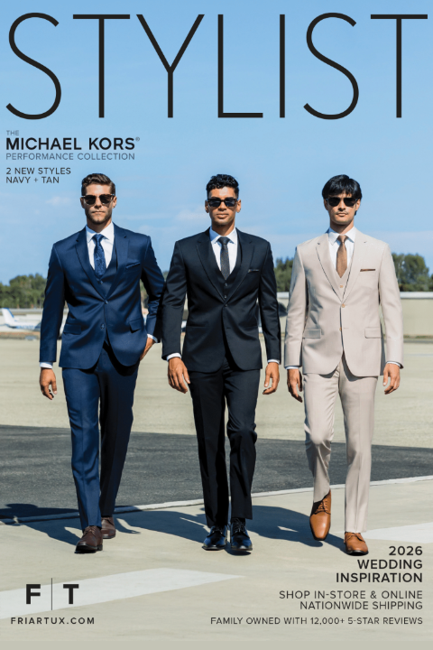 Wedding style guide magazine cover.