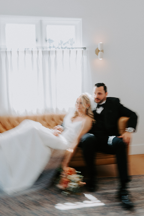 bride and groom portrait