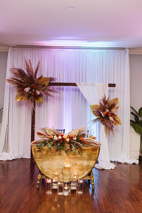 Sweet heart table