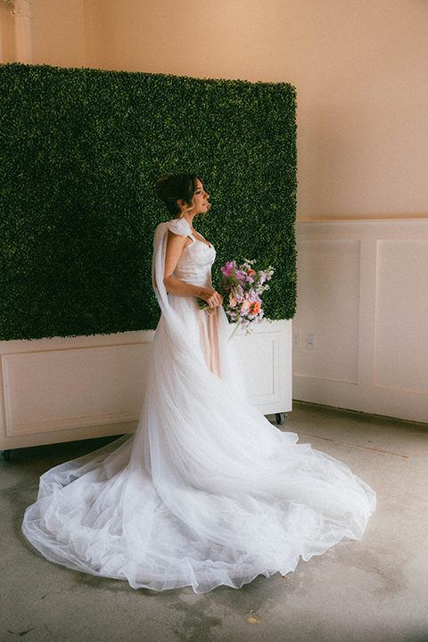 Bride solo portrait