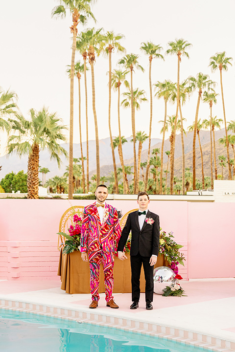Couple at the reception