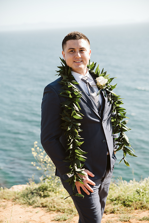 Groom solo portrait