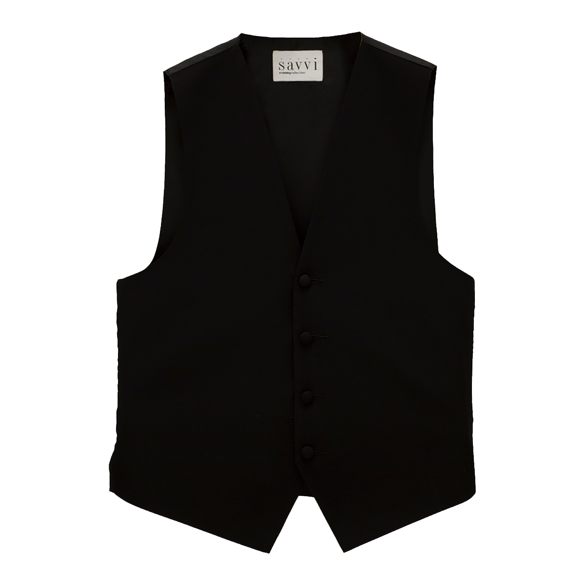 Black Wool Vest
