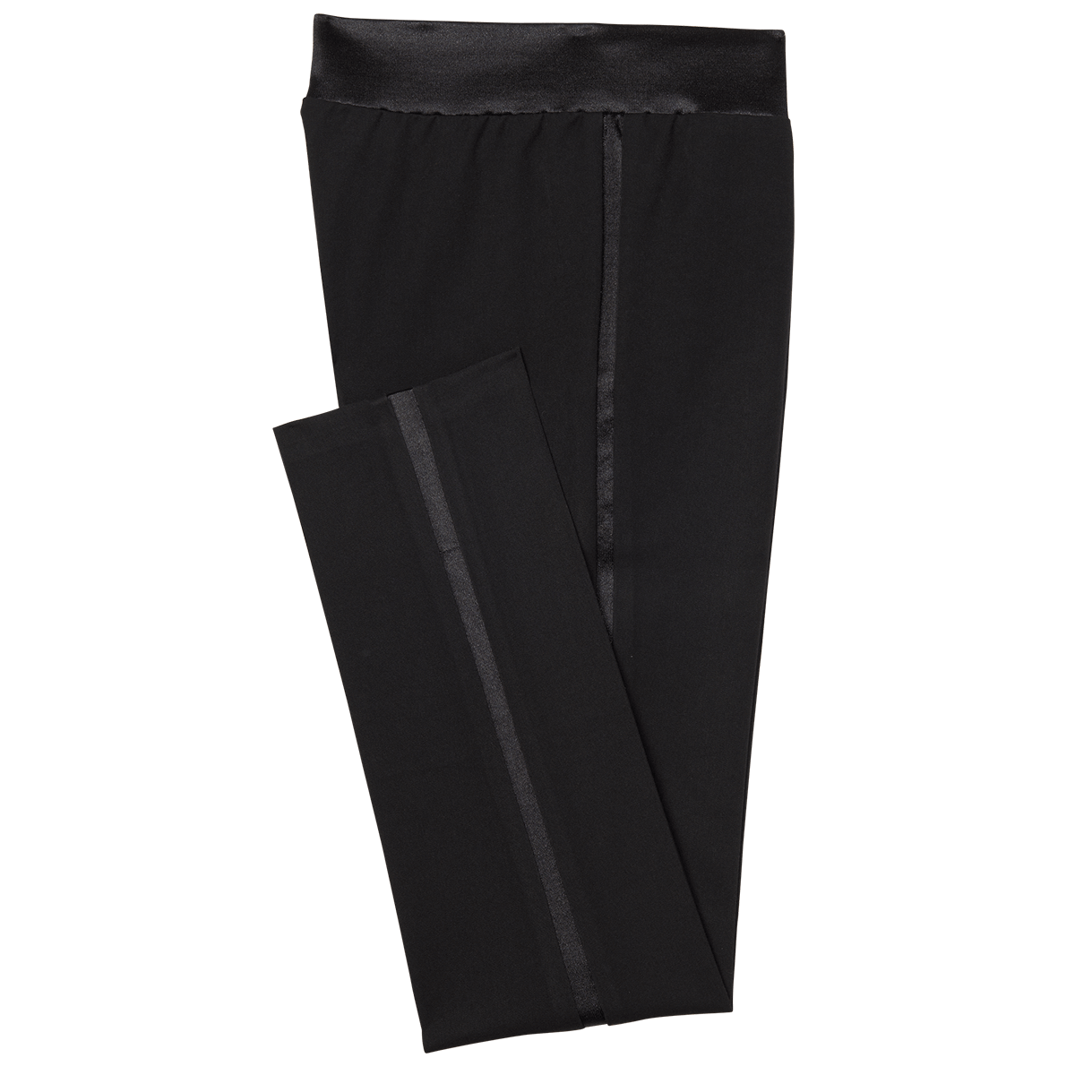 Women's Black Tuxedo Pants
