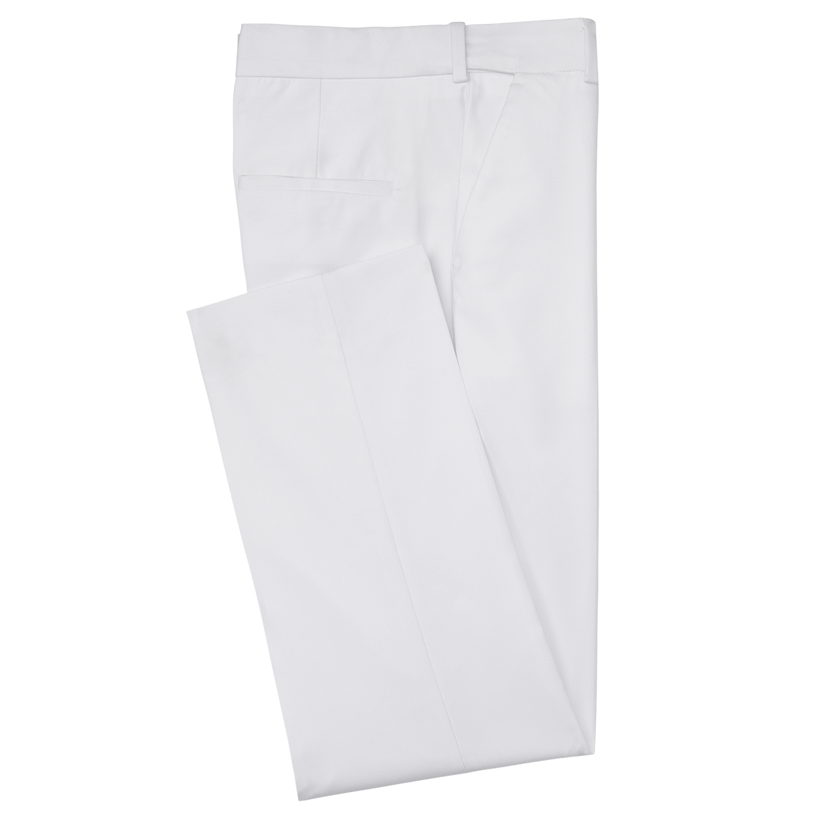 Women's White Stretch Suit Separates Pants
