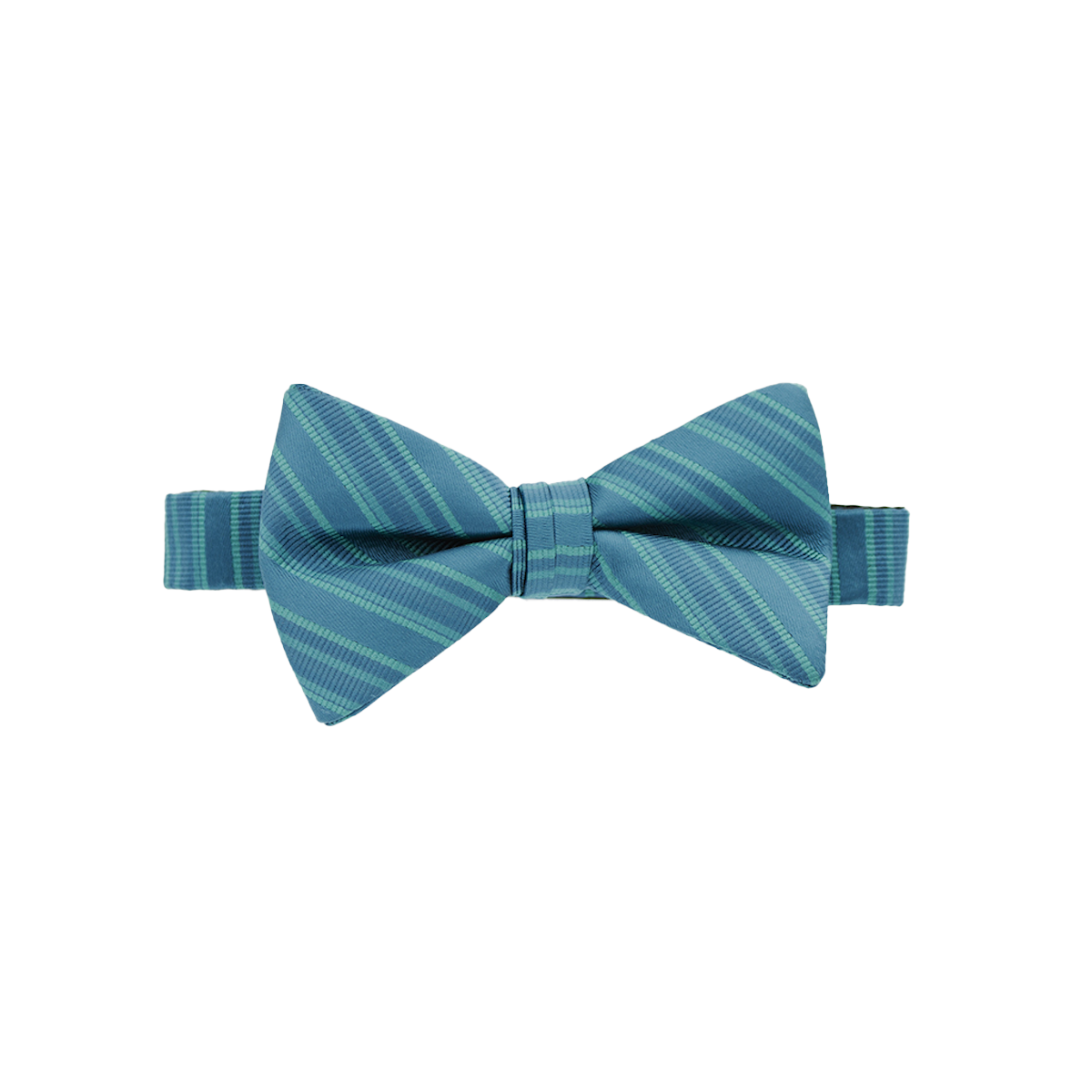 Oasis Striped Satin Bow Tie